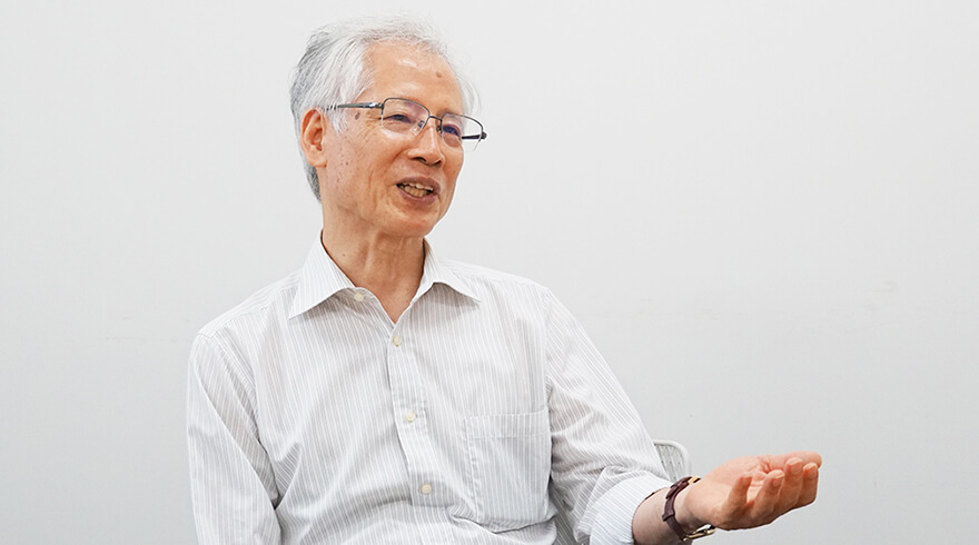 京都学派の独自性を指摘する藤田正勝先生イメージ