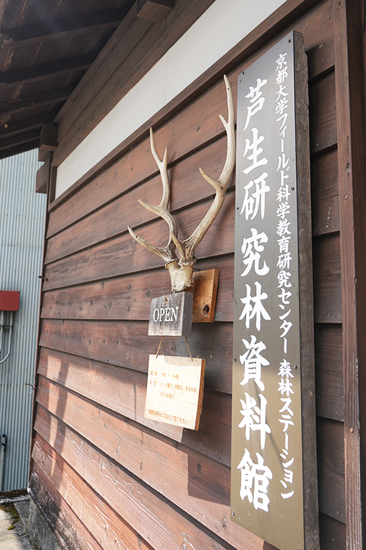 芦生研究林資料館