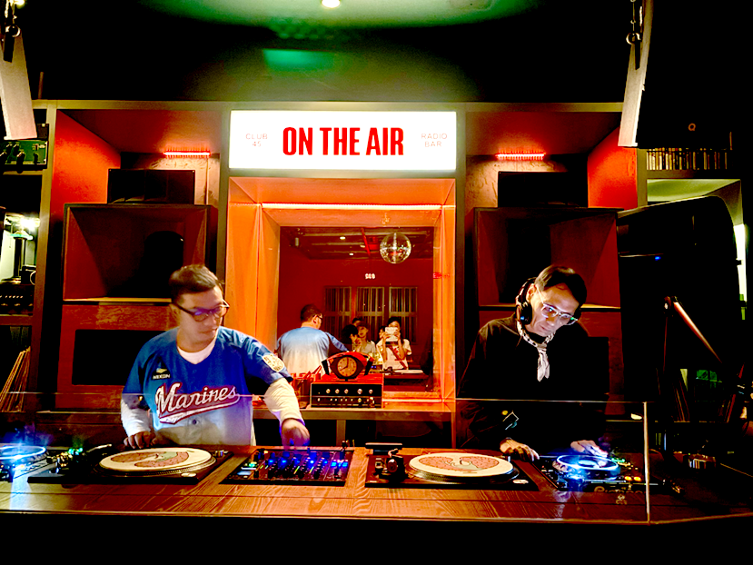 クラブシーンを支えるエド氏の仕事場