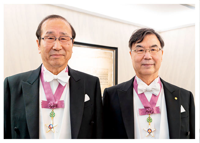 ノーベル賞授賞式後の様子