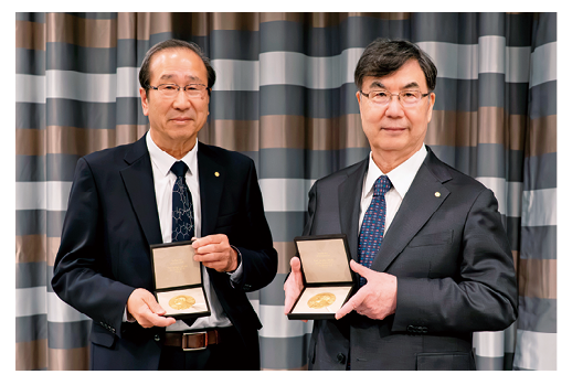 在スウェーデン日本国大使館主催の記者会見の様子2