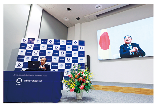 オンライン面会の様子