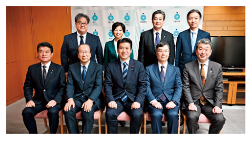 松本洋平 文部科学大臣への表敬訪問