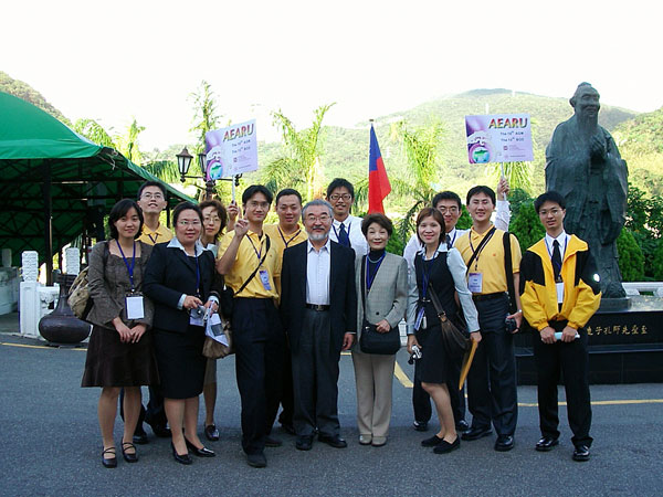 清華大学の学生さんと