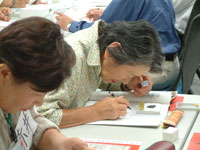 シニアキャンパスでの一場面