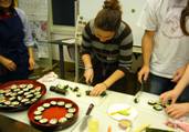 maki-sushi making