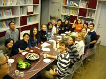 We enjoed eating self-made maki-sushi