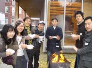 友達の輪を広げる参加者