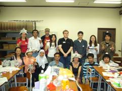 参加者と自身の作品