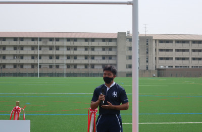 体育会ラグビー部主将からのお礼