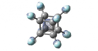 立方体型分子に電子を閉じこめる―産学連携により前人未到の含フッ素分子の合成に成功―