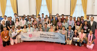 「2023年度櫻花科技高中項目」邀請之國外高中生來校